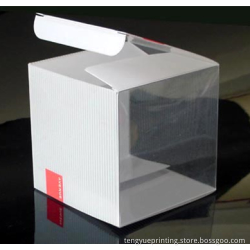 UNIQUE CLEAR SQUARE PLASTIC BOX PACKAGING